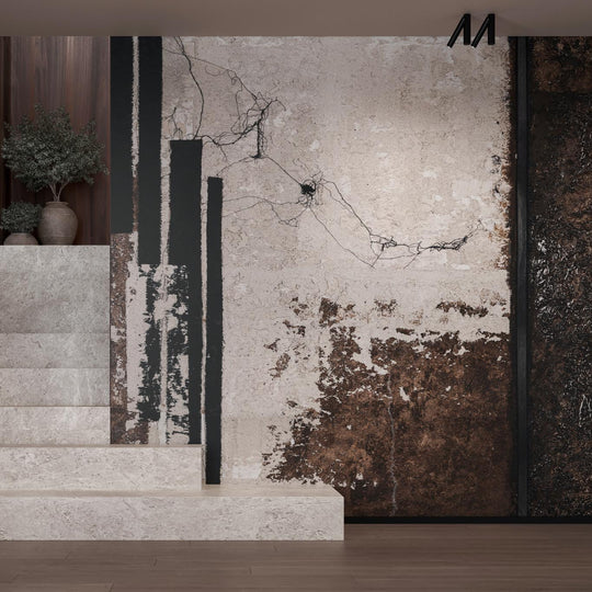 Aranżacja tapety Oxido z kolekcji Arte Hanna Dymarczyk