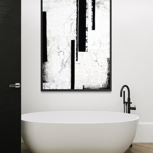 Reprodukcja PRETO - autorstwa Hanny Dymarczyk - minimalistyczny obraz wielkoformatowy